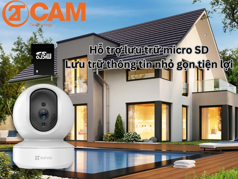 Camera WIFI EZVIZ TY1 Xoay 360 độ – 2 Megapixel
