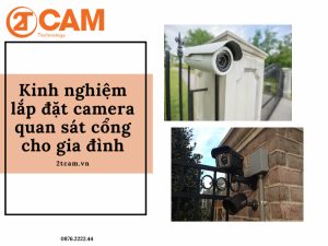 lắp camera quan sát cổng