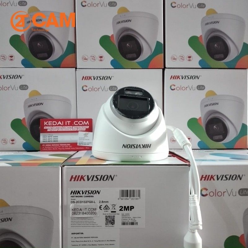 camera quan sát hikvision có màu ban đêm- 2TCAM