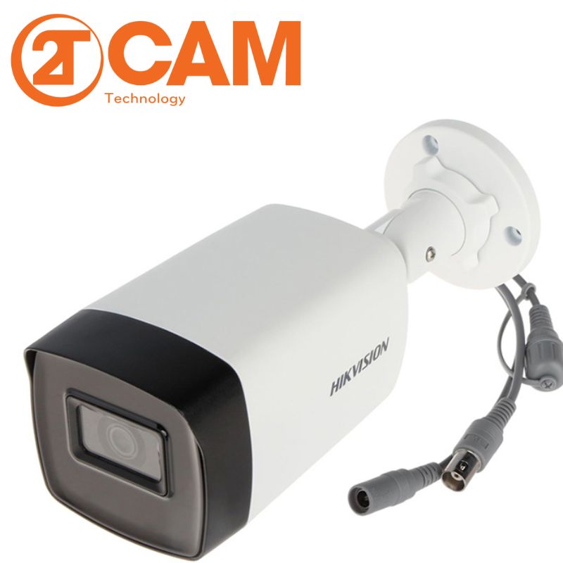 camera quan sát hikvision có mic chất lượng- 2TCAM