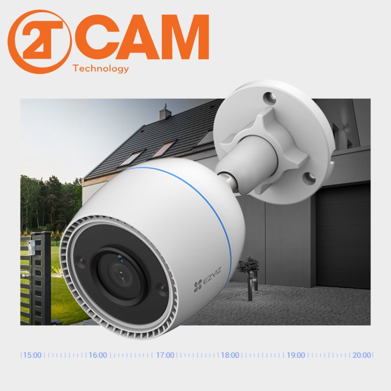 camera wifi ezviz h3c 2k+ 4mp- 2TCAM
