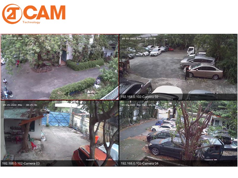 dịch vụ lắp ráp trọn bộ camera Hikvision- 2TCAM