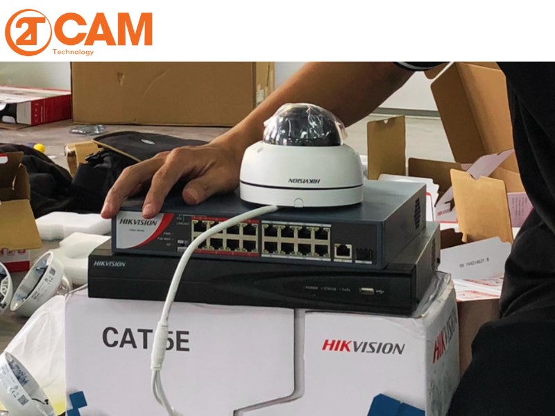 lắp đặt camera Hikvision- 2TCAM