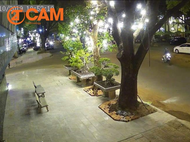 sản phẩm camera hikvision chính hãng có màu ban đêm- 2TCAM