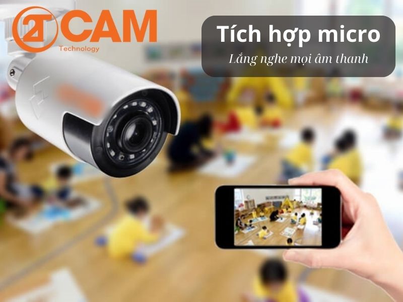 trọn bộ 4 mắt camera hikvision- 2TCAM