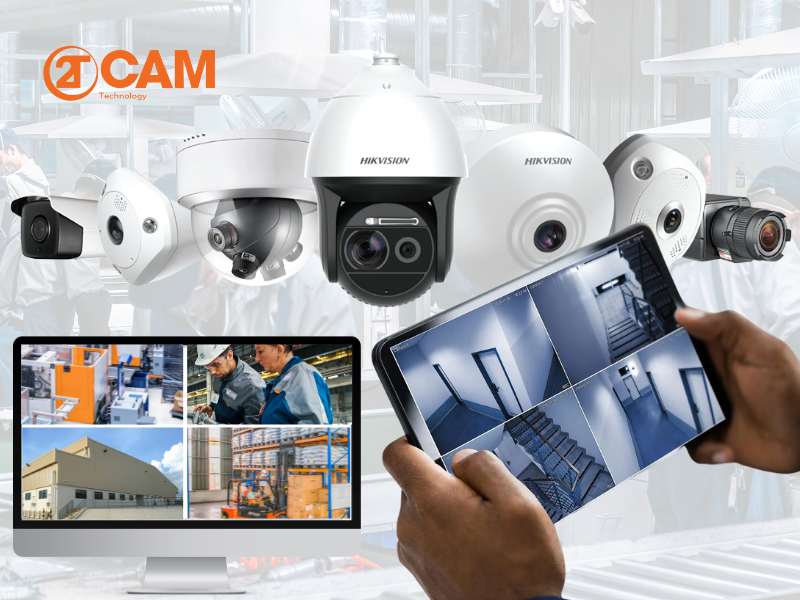 Lựa chọn hệ thống camera quan sát an ninh cho nhà xưởng
