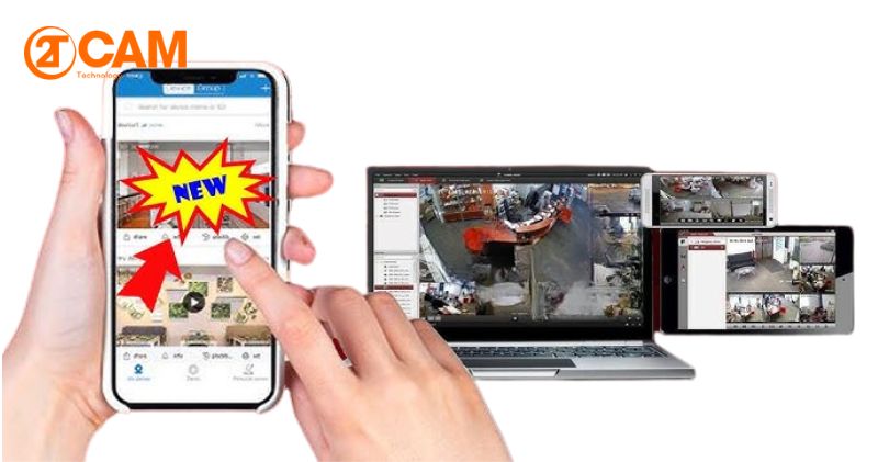 hướng dẫn cách xem lại camera trên điện thoại và máy tính
